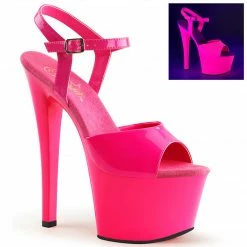 Pleaser SKY-309UV - Neon H. Pink/H. Pink Exotic Dancing