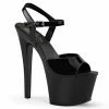Pleaser SKY-309VL - Blk Pat/Blk