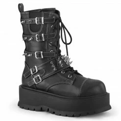 Demonia Punk & Goth SLACKER-165 - Blk Vegan Leather