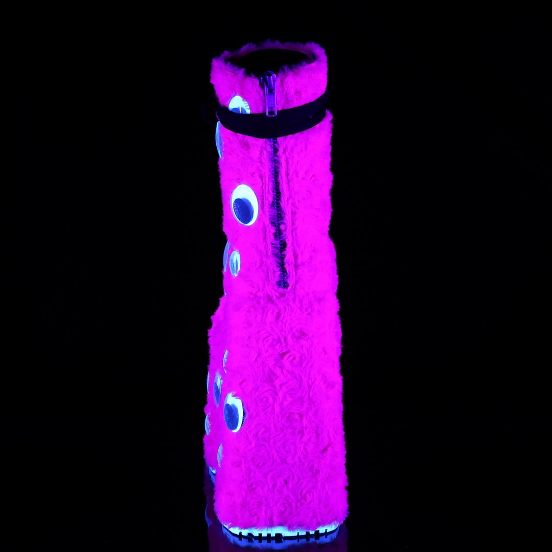 Demonia SLAY-206 - H. Pink Fur 6 Demonia SLAY-206 - H. Pink Fur