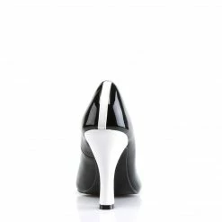 Pin Up Couture SMITTEN-01 - Blk-Wht Pat