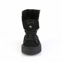 Demonia SNEEKER-270 - Blk Canvas