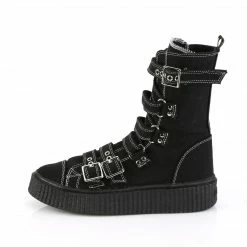 Demonia SNEEKER-318 - Blk Canvas 9 Demonia SNEEKER-318 - Blk Canvas
