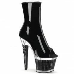 Pleaser SPECTATOR-1012 - Blk Pat/Clr-Blk
