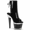 Pleaser Exotic Dancing SPECTATOR-1018 - Blk Pat/Clr-Blk