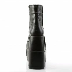 Demonia STACK-201 - Blk Vegan Leather