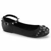 Demonia STAR-23 - Blk Vegan Leather Punk & Goth