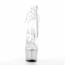 Pleaser Exotic Dancing STARDANCE-1018C-7 - Clr/Clr-Slv Multi RS