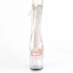 Pleaser STARDUST-1018C-2RS - Clr-B. Pink/Clr Exotic Dancing