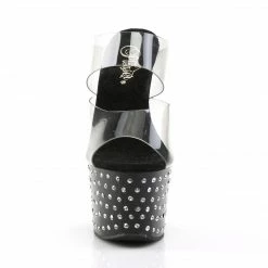 Pleaser STARDUST-702 - Clr/Blk Exotic Dancing