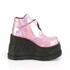 Demonia STOMP-15 - Pink Hologram-Glitter Punk & Goth 11 Demonia STOMP-15 - Pink Hologram-Glitter Punk & Goth