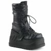 Demonia STOMP-26 - Blk Vegan Leather