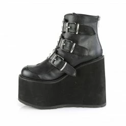 Demonia SWING-105 - Blk Vegan Leather Punk & Goth 9 Demonia SWING-105 - Blk Vegan Leather Punk & Goth