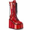 Demonia SWING-150 - Red Holographic Stretch Pat