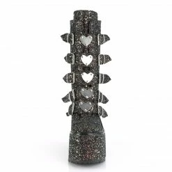 Demonia SWING-230G - Blk Multi Glitter