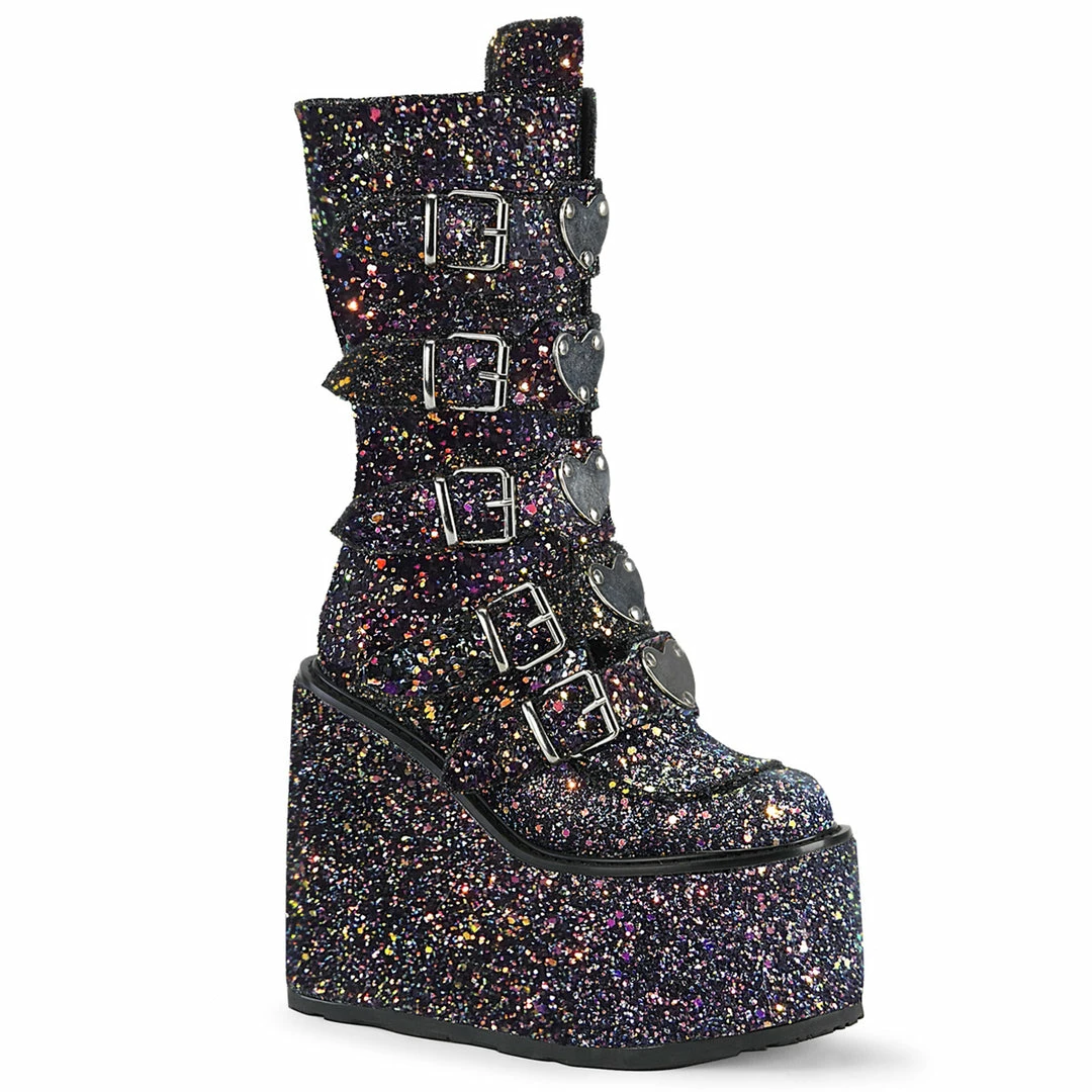 Demonia SWING-230G - Blk Multi Glitter 3 Demonia SWING-230G - Blk Multi Glitter