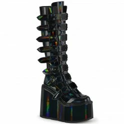 Demonia SWING-815 - Blk Holographic Pat