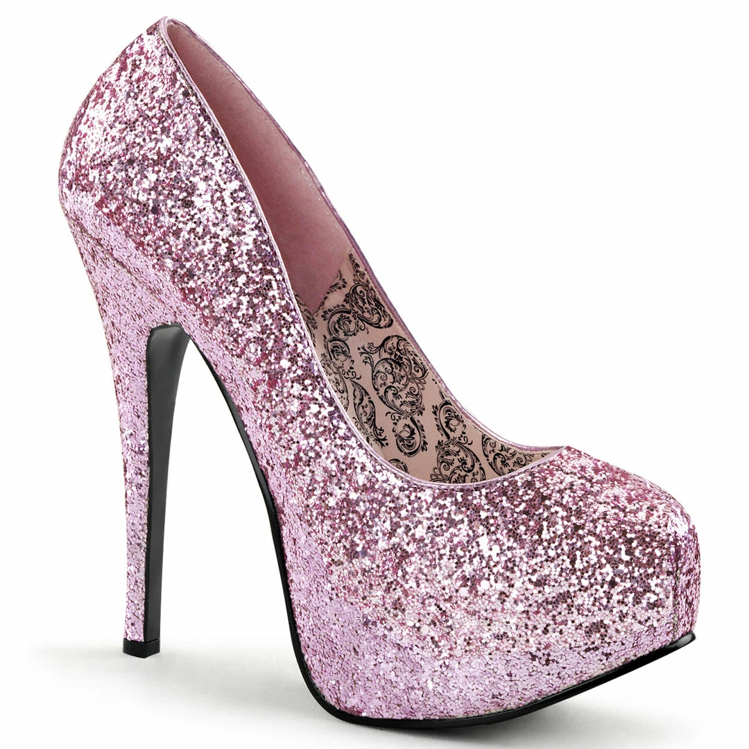 Bordello TEEZE-06G - B. Pink Glitter 3 Bordello TEEZE-06G - B. Pink Glitter