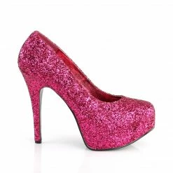 Pleaser Pink Label TEEZE-06GW - H. Pink Glitter Drag Queen 11 Pleaser Pink Label TEEZE-06GW - H. Pink Glitter Drag Queen