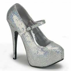 Bordello TEEZE-07H - Slv Hologram Sequins