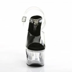 Pleaser Exotic Dancing TIPJAR-708-5 - Clr-Blk/Clr