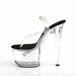Pleaser Exotic Dancing TIPJAR-708-5 - Clr-Blk/Clr