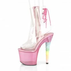 Pleaser UNICORN-1018C - Clr/Bubble Gum Pink Tinted 9 Pleaser UNICORN-1018C - Clr/Bubble Gum Pink Tinted