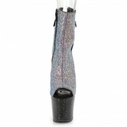 Pleaser UNICORN-1018G - Purple-Blue Glitter/Blk Exotic Dancing