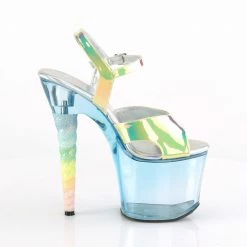 Pleaser Exotic Dancing UNICORN-711T - Green Shifting TPU/Baby Blue Tinted 11 Pleaser Exotic Dancing UNICORN-711T - Green Shifting TPU/Baby Blue Tinted