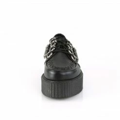 Demonia Punk & Goth V-CREEPER-516 - Blk Vegan Leather