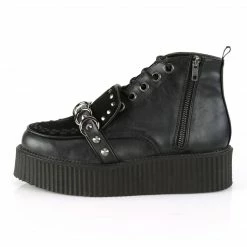Demonia V-CREEPER-555 - Blk Vegan Leather-Faux Suede Punk & Goth 9 Demonia V-CREEPER-555 - Blk Vegan Leather-Faux Suede Punk & Goth