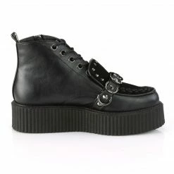 Demonia V-CREEPER-555 - Blk Vegan Leather-Faux Suede Punk & Goth 11 Demonia V-CREEPER-555 - Blk Vegan Leather-Faux Suede Punk & Goth
