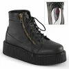 Demonia V-CREEPER-571 - Blk Vegan Leather