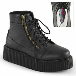 Demonia V-CREEPER-571 - Blk Vegan Leather