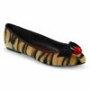 Demonia VAIL-02 - Tiger Print Faux Hair Punk & Goth