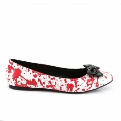 Funtasma VAIL-20BL - Wht Pat-Red