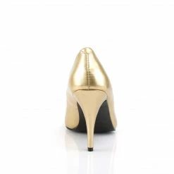 Pleaser VANITY-420 - Gold Faux Leather