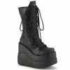 Demonia VOID-118 - Blk Vegan Leather-Pat 1 Demonia VOID-118 - Blk Vegan Leather-Pat