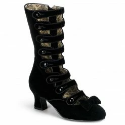 Bordello WHIMSEY-115 - Blk Velvet