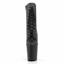 Pleaser Exotic Dancing XTREME-1020 - Blk Faux Leather/Blk Matte