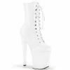 Pleaser Exotic Dancing XTREME-1020 - Wht Pat/Wht