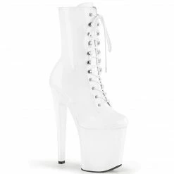 Pleaser Exotic Dancing XTREME-1020 - Wht Pat/Wht