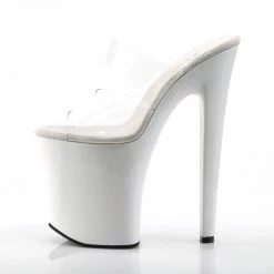 Pleaser XTREME-802 - Clr/Wht