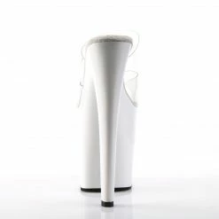 Pleaser XTREME-802 - Clr/Wht