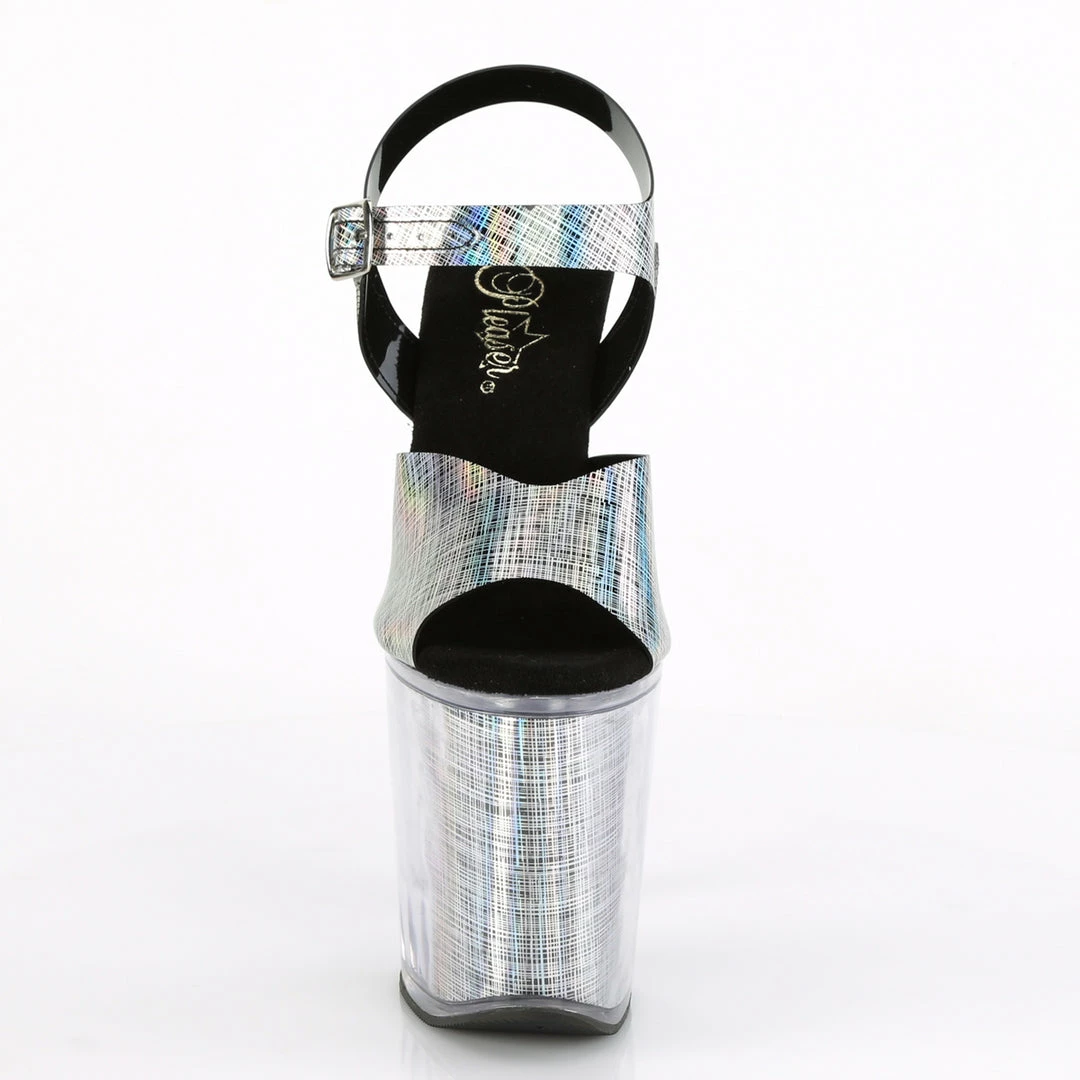 Pleaser XTREME-808N-CRHM - Blk Hologram TPU/Blk Hologram Exotic Dancing 4 Pleaser XTREME-808N-CRHM - Blk Hologram TPU/Blk Hologram Exotic Dancing