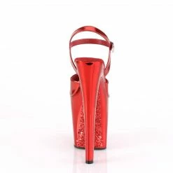 Pleaser XTREME-809TTG - Red Metallic Pu/Red Chrome-Glitter Exotic Dancing 10 Pleaser XTREME-809TTG - Red Metallic Pu/Red Chrome-Glitter Exotic Dancing