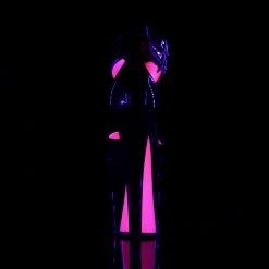 Pleaser XTREME-875TT - Blk Pat-Neon H. Pink/Blk 10 Pleaser XTREME-875TT - Blk Pat-Neon H. Pink/Blk